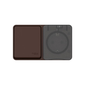 Systeme Electric AtlasDesign Profi54 Наруж Коричневый Блок: Роз. з/к со шт. 16А, Выкл. 1-клав.10А