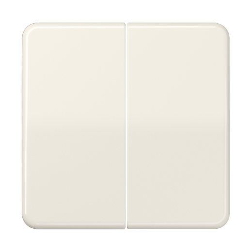 Двойная клавиша для балансирных механизмов выключателей (кнопок), в комплекте с CD95HP (крепежный элемент), возможно IP44, дюропласт, слоновая кость, CD500