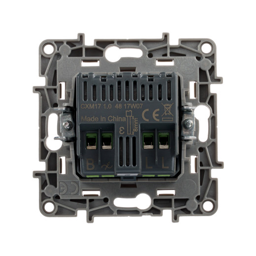 Диммер поворотно-нажимной универсальный LED - Legrand Etika - 300Вт без нейтрали - белый