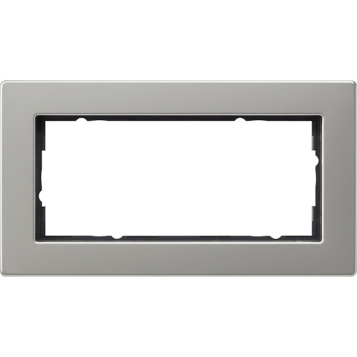 Двойная рамка без перегородки заподлицо