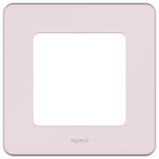 Рамка 1 пост - Legrand/Daccord Inspiria - розовый