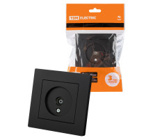 TDM Розетка телевизионная простая (0-2400МГц, 