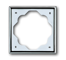 ABB BJE Impuls Хром Рамка 1-ая