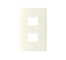 Anam Legrand Zunis Бежевый Накладка 2-ой ТЛФ/Комп./аудио розетки (2 модуля)