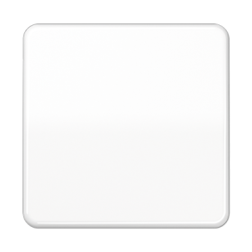 JUNG CD Белая Клавиша 1-ая ударопрочная ударопрочная