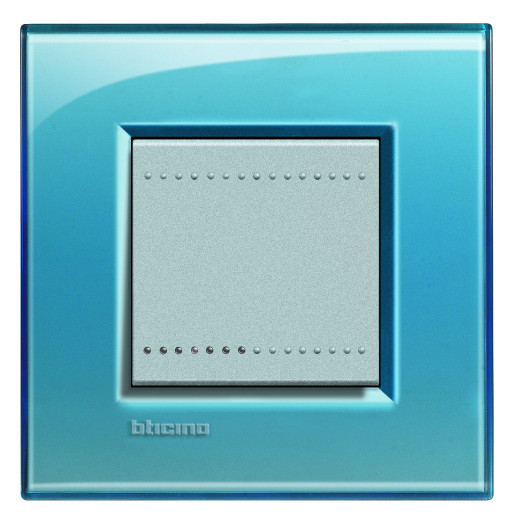 Livinglight Рамка прямоугольная, 1 пост, цвет Голубой