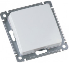 Hegel Мастер внутр Белый ВС10-431 Выключатель 1-клавишный, с самовозвр. механизм