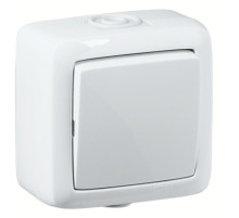 Hegel Альфа наруж Белый ВА10-261 Переключатель 1-клавишный, брызгозащищенный