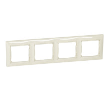 Legrand Valena Крем Рамка 4-ая гориз.