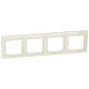 Рамка 4 поста - Legrand Valena - слоновая кость