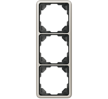 JUNG CD 500 Платина Рамка 3-ая