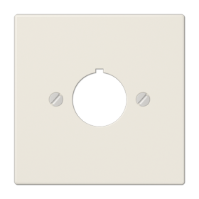 JUNG Крышка для установки специальных изделий Ø22,5 мм с несущим каркасом слоновая кость