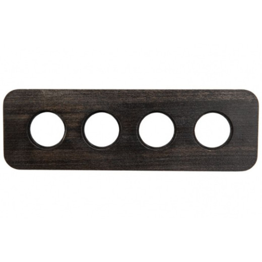 Шедель Верди Бук Угольно-черный Рамка 4-ая (скрытый монтаж)