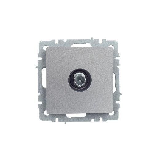 BRITE Роз. TV проходная РТВ10-0-БрА алюм. IEK