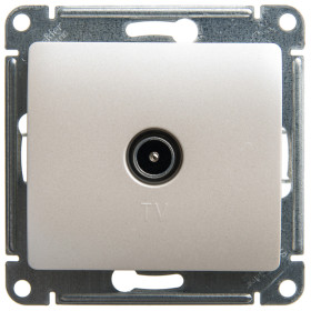 Systeme Electric Glossa Перламутр Розетка TV проходная 4DB