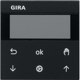 Gira Накладка - дисплей таймера жалюзи и таймера System 3000