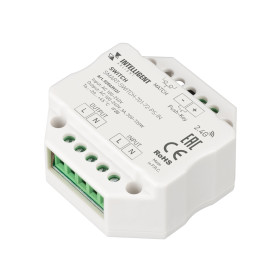 Arlight INTELLIGENT Релейный модуль SMART-SWITCH-701-72-PS-IN  (230V, 1x3A, 2.4G) (IARL, IP20 Пластик, 5 лет)