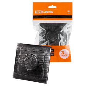 TDM Светорегулятор RL 300 Вт старинное серебро 