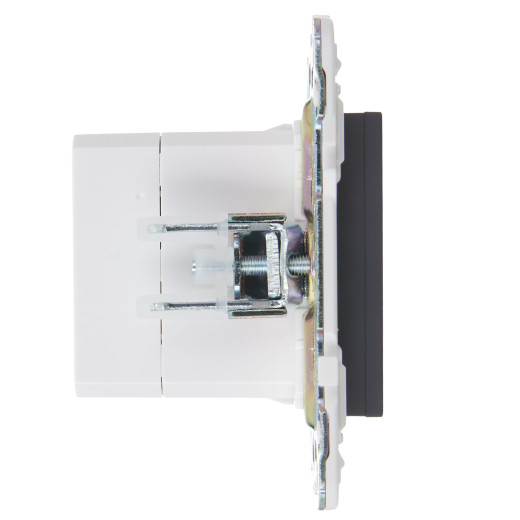 SKANDY Роз. USB A+C 3,1А SK-R14T титан IEK