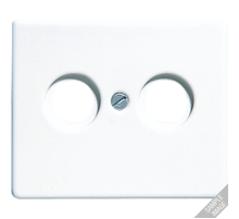 JUNG SL 500 Черная Накладка TV-FM розетки