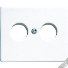 JUNG SL 500 Черная Накладка TV-FM розетки