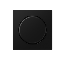 JUNG A Flow/A 550 Черный матовый Накладка на роторный диммер