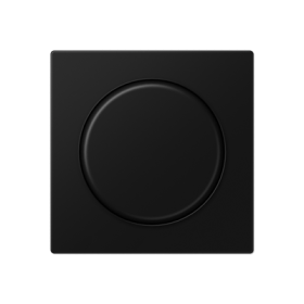 JUNG A Flow/A 550 Черный матовый Накладка на роторный диммер