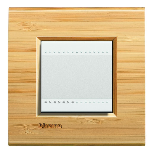 Livinglight Рамка прямоугольная, 1 пост, цвет Бамбук