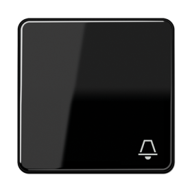 JUNG CD 500/CD plus Черная Клавиша 1-ая с символом ЗВОНОК