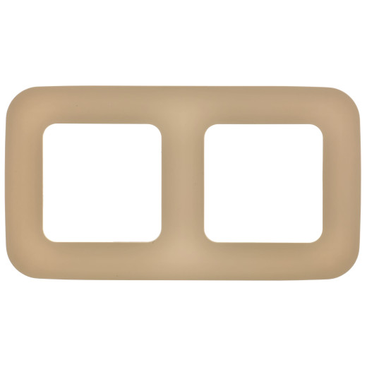 FLITE Рамка 2-мест. РУ-2-А-ФлХ хак. IEK