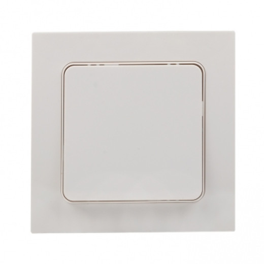 Стокгольм Выключатель 1-кл. 10А автоматические клеммы белый EKF