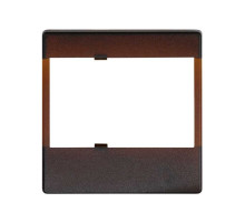 Simon 27 Коричневая прозрачная Накладка на механизмы с упр. от ИК-пульта