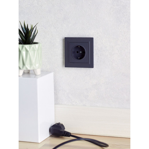 BRITE Роз. с з/к/ш 16А РС14-1-0-БрГ граф. IEK