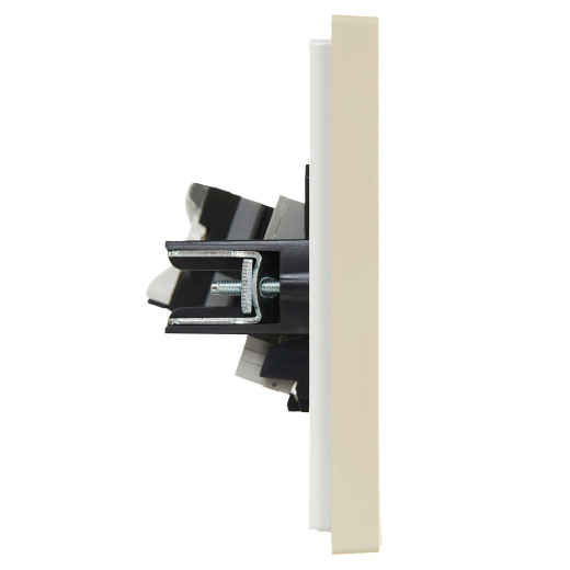 FORTE&PIANO Роз. двойная RJ11+RJ45 кат.5E FP435 ван. IEK