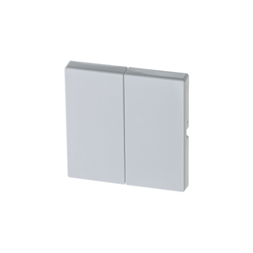 Клавиша для механизма 2-клавишных выключателей/переключателей/кнопок, Future/Axcent/Carat/Династия, альп. белый