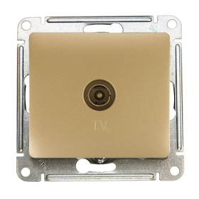 Systeme Electric Glossa Перламутр Розетка TV коннектор