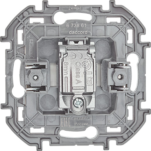 Розетка TV (телевизионная) - Legrand/Daccord Inspiria - проходная - слоновая кость