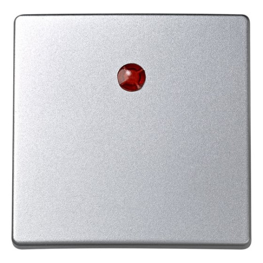 Simon 73 Алюминий Клавиша с подсветкой 1-я