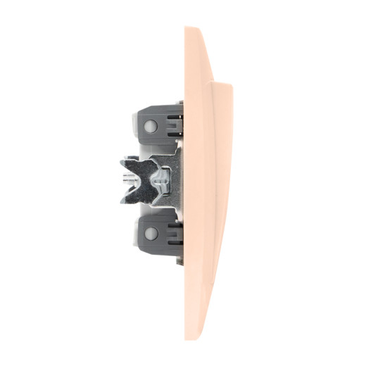 Валенсия выключатель 2-кл. 10А кремовый проходной EKF PROxima