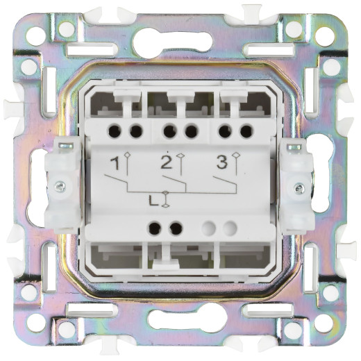 SKANDY Выключ. 3-кл. 10А SK-V11M мятн. IEK