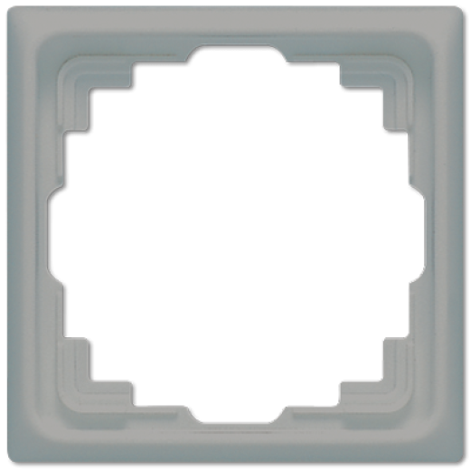 Рамка для инсталляции в кабельных каналах, однократная, серая