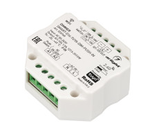 Arlight Диммер SMART-D14-TUYA-DIM-PUSH-IN (230V, 1.5A, 0/1-10V, 2.4G) (IP20 Пластик, 5 лет)