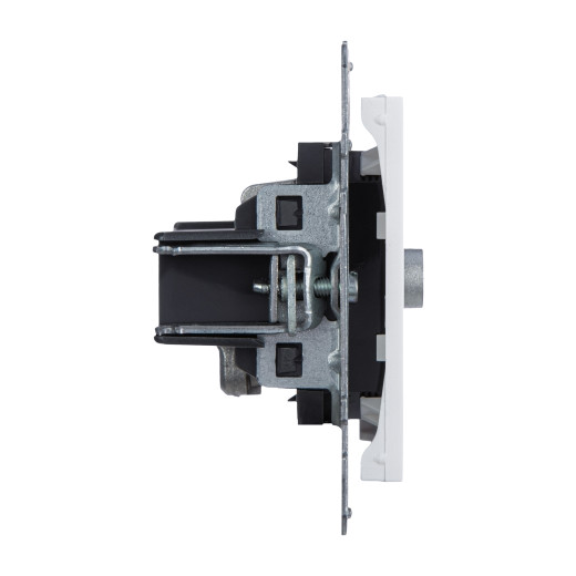 SUNO. Розетка ТВ проходная 1,5дБ/14дБ 0-2400 МГц. Цвет 