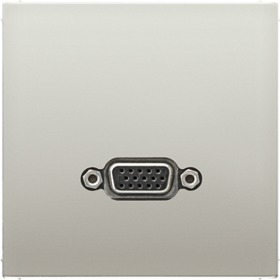 JUNG VGA (D-SUB), нержавеющая сталь