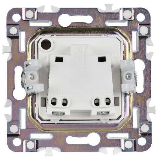 SKANDY Роз. без з/к/ш 10А SK-R02T титан IEK