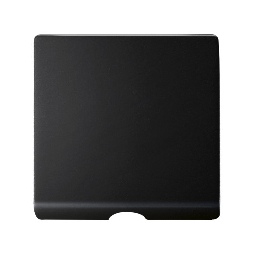Concept Черный матовый Накладка для шнурового выключателя и вывода кабеля