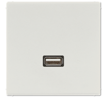 JUNG Мультимедиа разъём, светло-серый