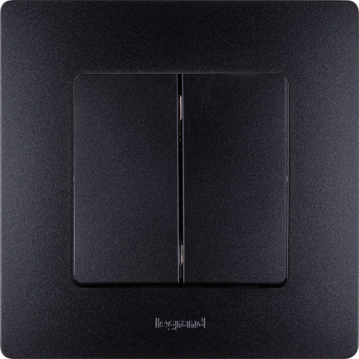 Рамка 1 пост - Legrand Etika - антрацит