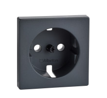 Schneider Electric Merten SM Антрацит Центральная плата для мех.розетки SCHUKO б/ус. Защиты