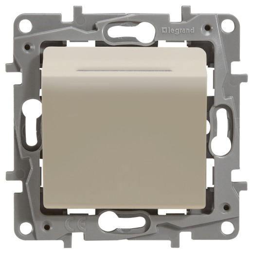 Выключатель карточный с подсветкой - Legrand Etika - с задержкой выключения 2А 250В винтовые зажимы - слоновая кость